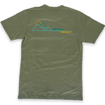Load image into Gallery viewer, Mountain Horizon Pocket Tee
