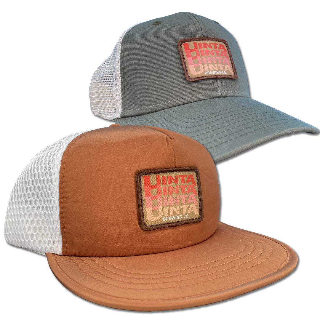 Stacked Logo Patch Hats